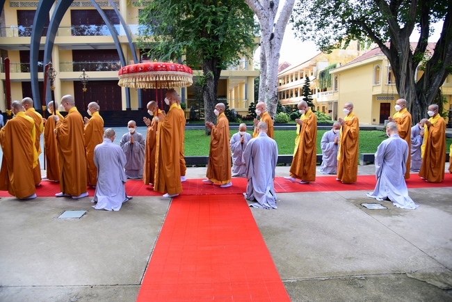 Lễ truyền giới Sa di Phương Trượng